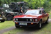 V Libořicích u Žatce se uskutečnil v pořadí třetí sraz historických vozidel. Ford Mustang nemohl chybět.