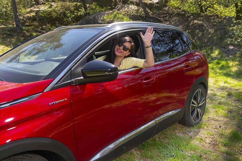 Andrea Kalivodová a Peugeot