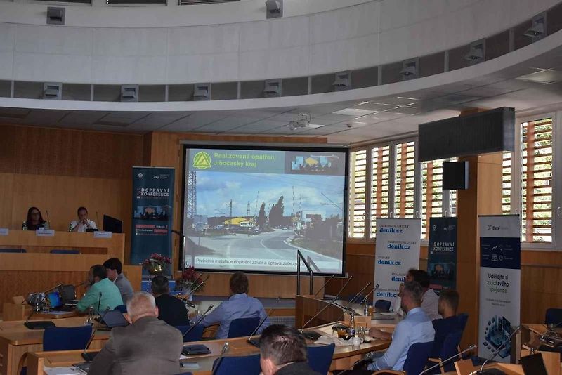 Regionální dopravní konference v Českých Budějovicích.