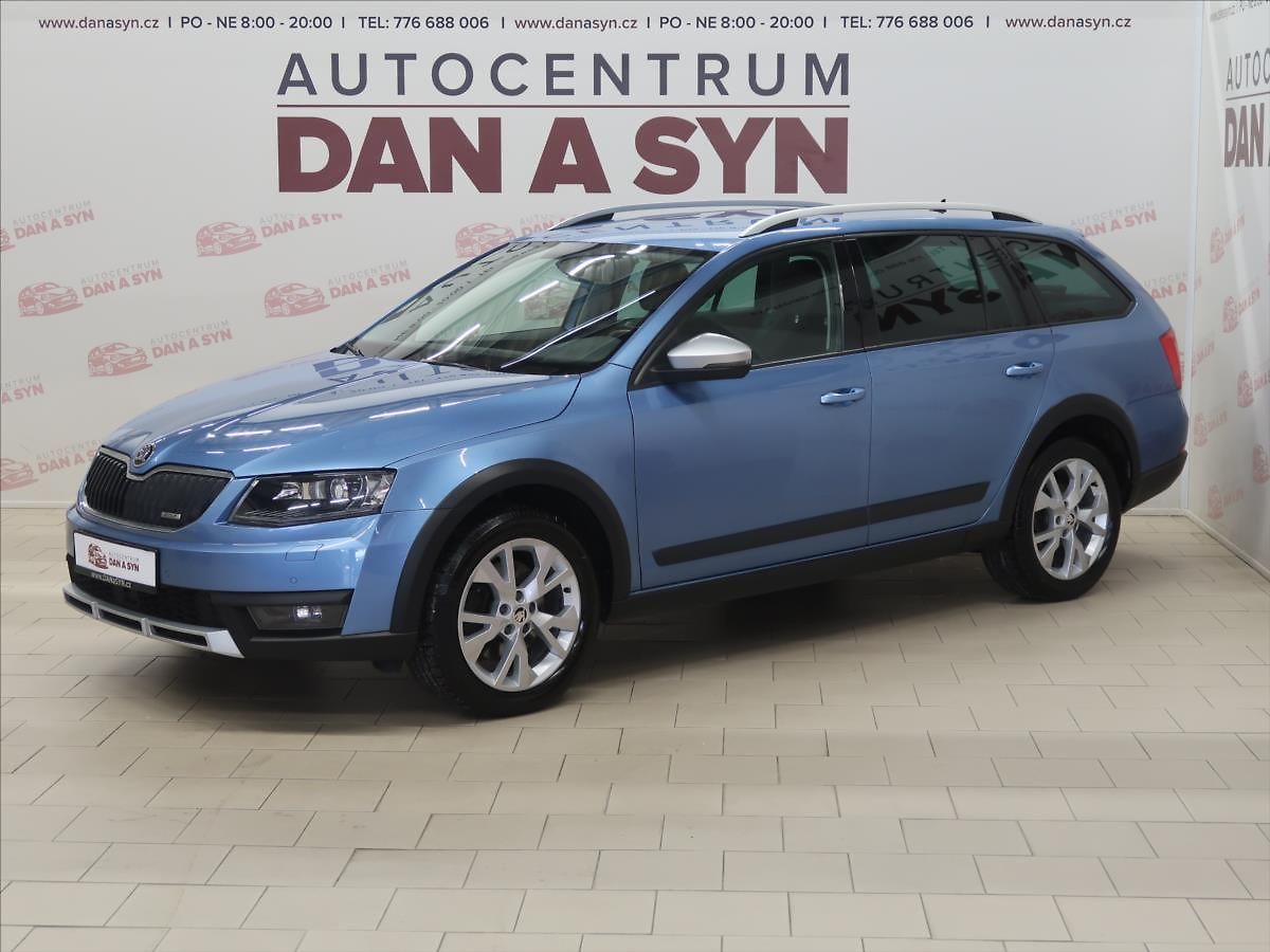 Škoda Octavia 2,0 TDI 135KW DSG SCOUT TOP!