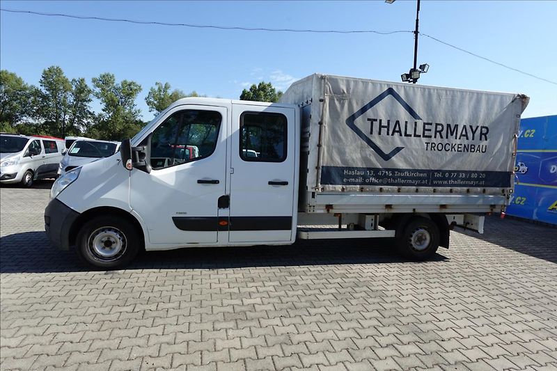 Opel Movano 2,3 CDTI  DVOUKABINA 7MÍST VAL - fotka 3 z 20