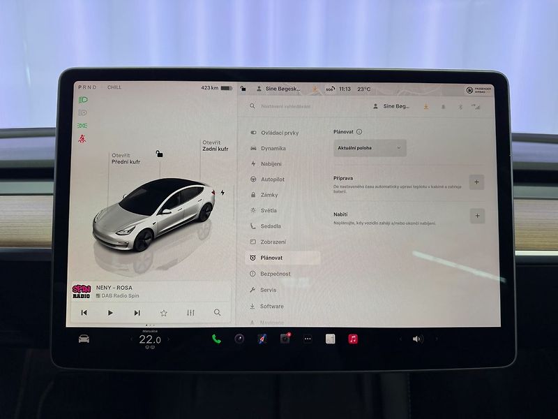 Tesla Model 3 LONG RANGE, DUAL MOTOR, 366 KW - fotka 19 z 33