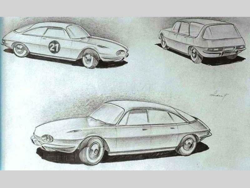 Tatra 603 a její prototypy.