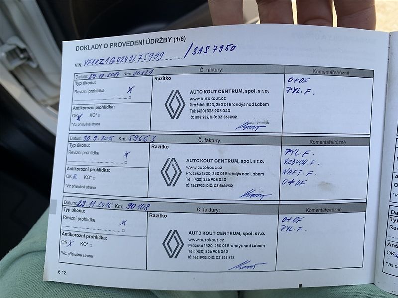 Renault Mégane 1,5 DCi ČR,SERVISKA - fotka 18 z 18