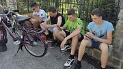 9. setkání motokol značky Solex v Táboře.