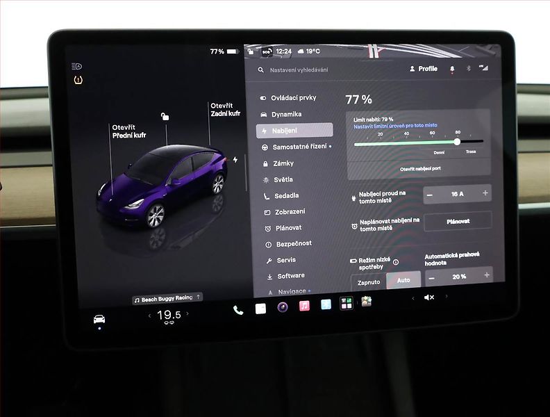 Tesla Model Y (2024) Long Range RWD 79kWh, SoH 92% - fotka 15 z 22