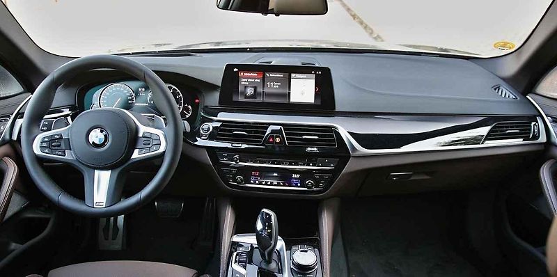 BMW M550d.