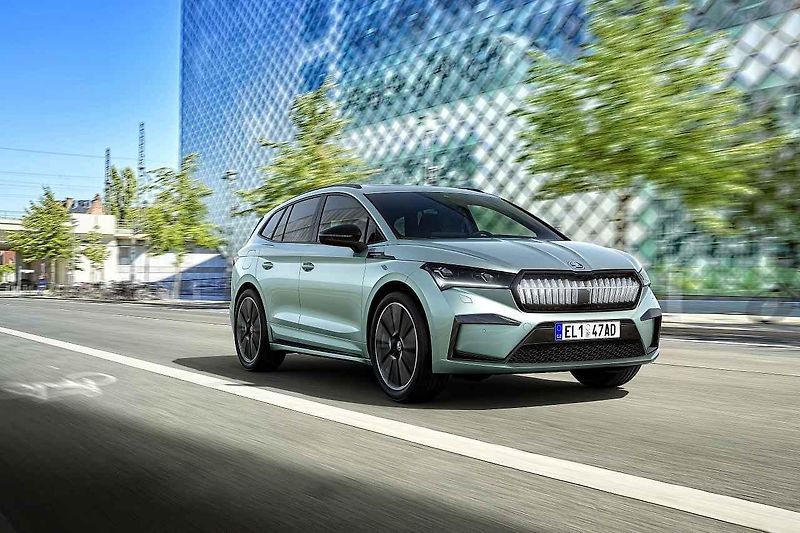 Škoda Enyaq iV při pražské premiéře