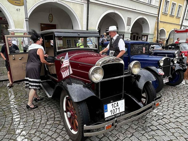 Jízda spolehlivosti v Domažlicích.