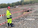 Slavnostní zahájení ražby průzkumné štoly pojmenované Marie v místě budoucího tunelu Kamenná Vrata na dálnici D3.