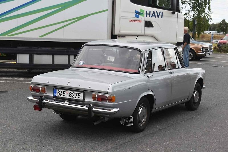 Design i technika vozů Simca byl na světové úrovni