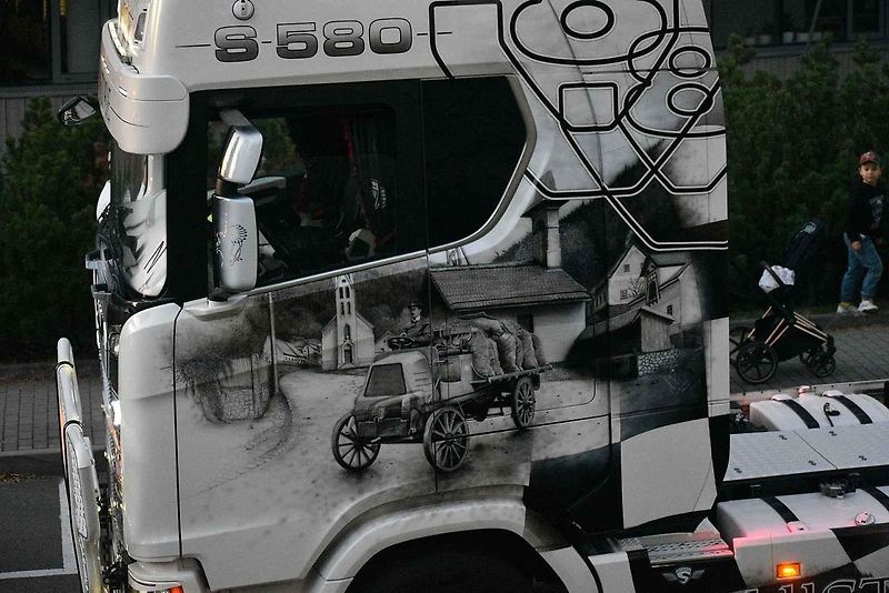 Truck show 2025 ve Zlíně, kamiony zaplnily ulici Hradská
