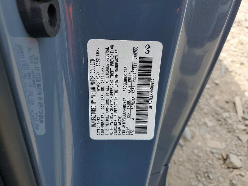 Infiniti Q60 (2022) Auto na cestě - fotka 12 z 12