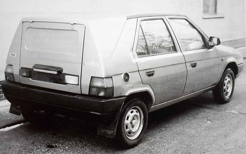 Prototyp kupé Škoda 763, které vyvinuli v Kvasinách v letech 1976 a 1977