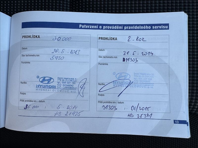 Hyundai i30 1,4 i 73kW ALU klima původ ČR - fotka 44 z 50