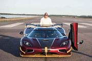 Koenigsegg Agera RS při sprintu 0-400-0.