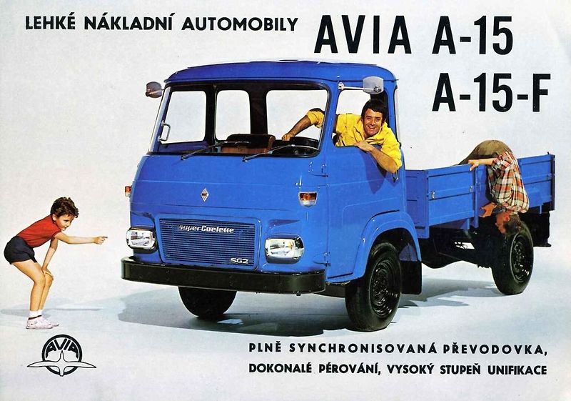 Původní Avie řady A dodnes využívají dobrovolní hasiči v řadě obcí