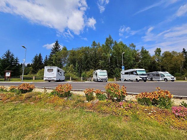 Stellplatz Havlovka leží přímo v lesích Krušných hor., zdroj: se svolením Stellplatz Havlovka