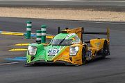 Vůz týmu Inter Europol Compettion Oreca 07 Gibson, kategorie LMP2.