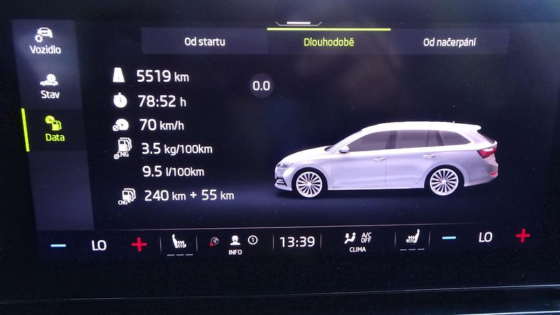 Škoda Octavia Kombi 1.5TSI G-Tec CNG Style+ - fotka 5 z 19