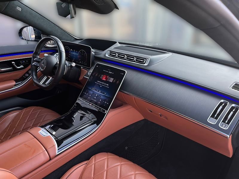Mercedes-Benz Třídy S 400d 4MATIC L AMG Line Chauffe - fotka 15 z 18