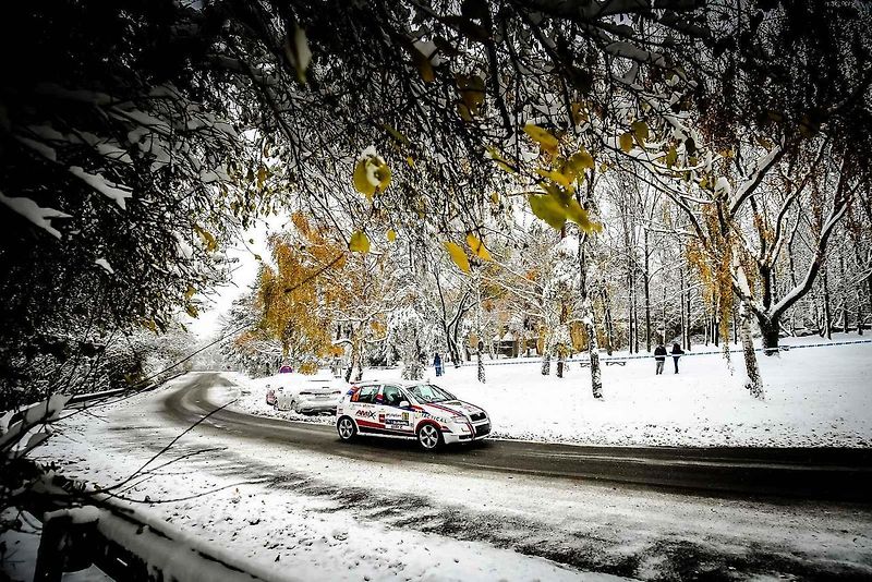 Rallye Český Krumlov 2024. Eliška Slavíková.