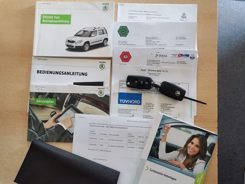 Škoda Yeti (2016) 1.2TSi 81kw AMB Tažné PDC - fotka 20 z 27