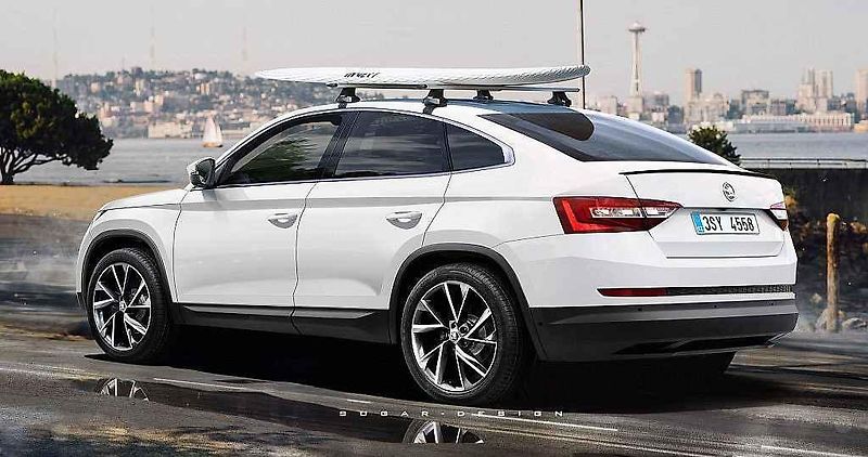 Možná podoba Škody Kodiaq ve verzi kupé-SUV.