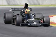 Seriál historických F1 se do Mostu vrátil v roce 2018. Na snímku vůz Shadow.