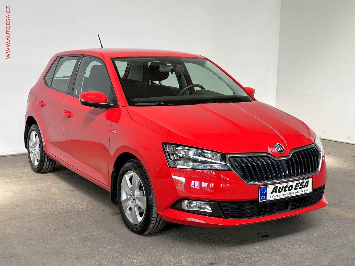 Škoda Fabia 1.0 TSi, 1.maj,ČR, klima