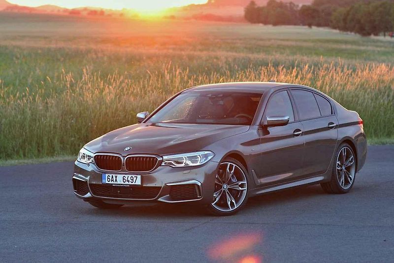 BMW M550d.