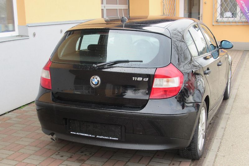 BMW Řada 1 118d 2.0D  KLIMA  - fotka 8 z 19