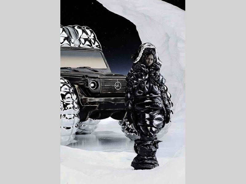 Project Mondo G spojuje ikonický Mercedes-Benz třídy G a charakteristické designové prvky módní značky s luxusním oblečením Moncler.