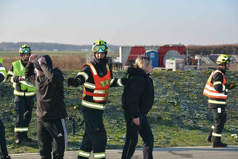 Cvičení, které mělo prověřit všechny složky Integrovaného záchranného systému při hromadné nehodě, se konalo ve středu dopoledne na nově postavené D1 u Přerova.