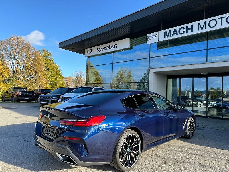 BMW Řada 8 840d xDrive Gran Coupé B&W TOP - fotka 5 z 22