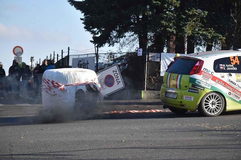 Václav Pech pražský Tipcars Rallysprint vyhrál již po jedenácté