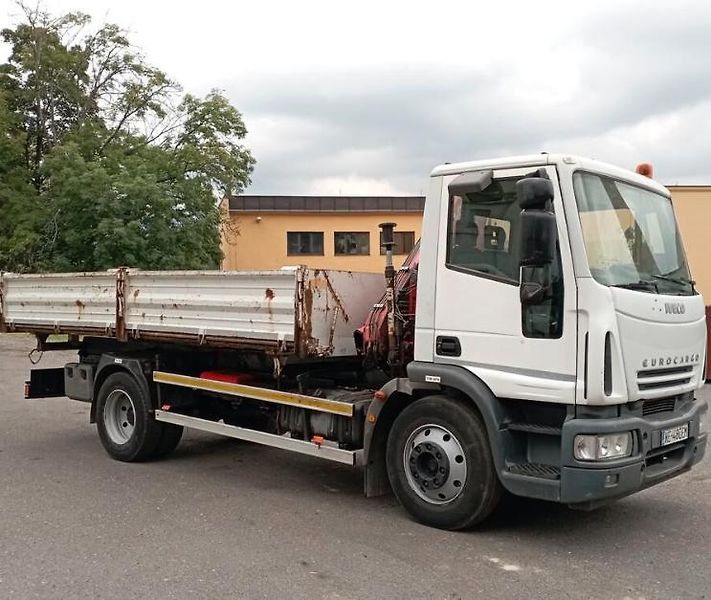 Iveco (2006) 120E21 Eurocargo sklápěč+ruka - fotka 3 z 11