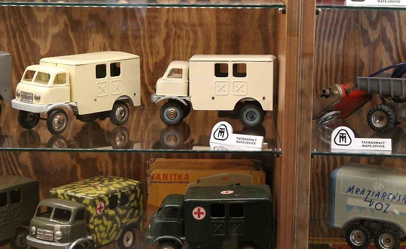 Muzeum historických dopravních hraček v Krupce na Teplicku je rájem pro kluky všech věkových kategorií.