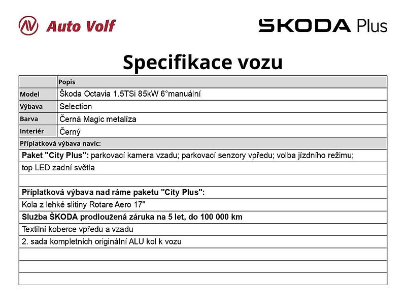 Škoda Octavia (2025) Selection 1.5TSi 85kW 6°manuál - fotka 6 z 28