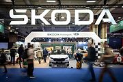 Expozice české automobilky Škoda Auto připomněla výročí 125 let Škoda Motorsportu.