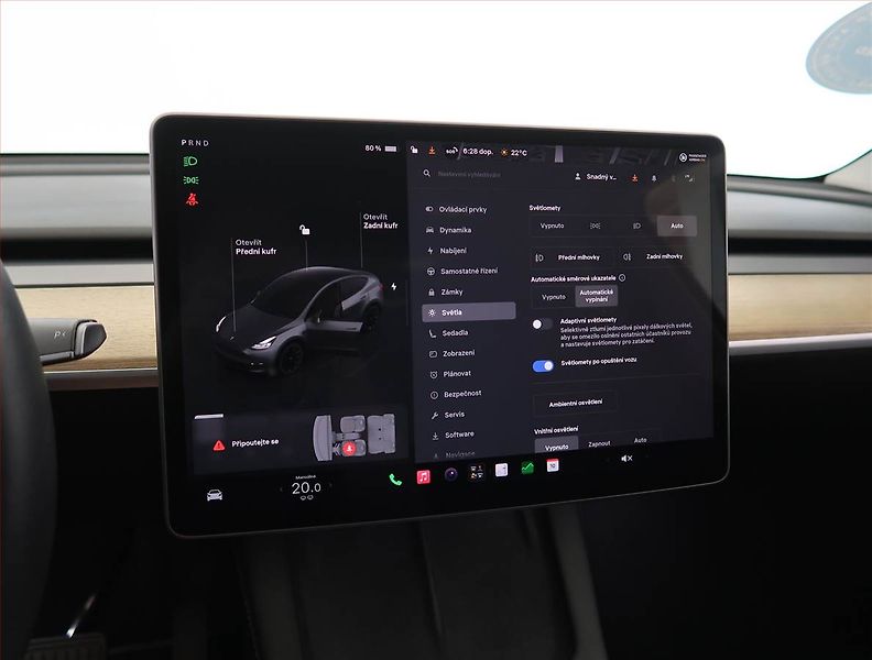 Tesla Model Y (2022) Long Range AWD 79kWh, SoH 89% - fotka 22 z 33