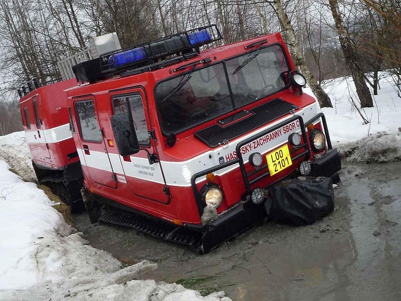 Hägglunds Bandvagn 206 v akci
