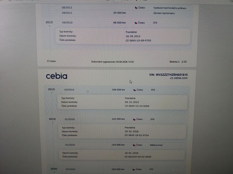 Volkswagen Caravelle 2.0TDi,9.MÍST,TAŽNY,4MOTION - fotka 23 z 24
