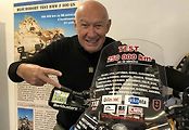 Legendární Jaroslav Šíma v Auto moto museu v Lučanech nad Nisou.