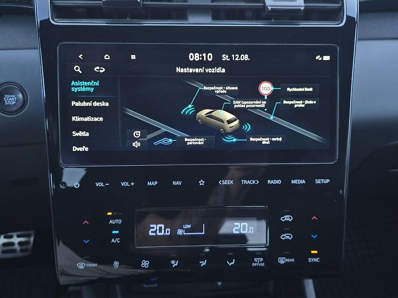 Hyundai Tucson (2023) N-Line 1.6T-GDi MHEV 132kw, ČR - fotka 20 z 25