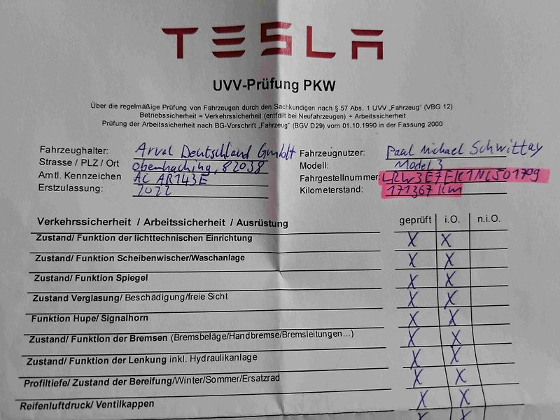 Tesla Model 3 (2022) AWD Long Range  ACC  LED  NAVI - fotka 15 z 27