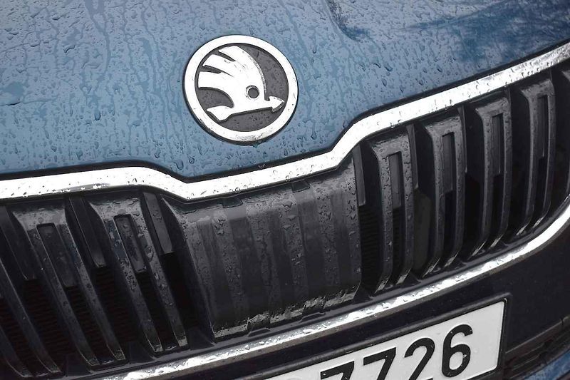 Zkoušený exemplář ojeté Škody Karoq během testovací jízdy