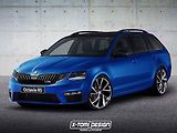 Možná podoba faceliftované Škody Octavia RS.