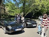 Kolonádu ovládla italská auta, na náměstí se dala ochutnat jihoevropská jídla.