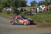 RZ Halenkovice a závěrečná Powerstage a vyhlášení vítězů ve Žlutavách v rámci 53. ročníku Barum Czech Rally Zlín.